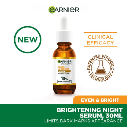 Garnier Even & Bright Night Booster Serum