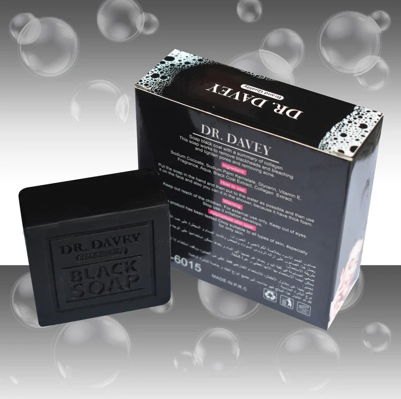 Dr. Davey Black Charcoal Soap