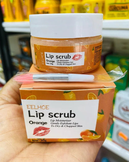 EELHOE Orange Lip Scrub