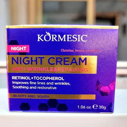 KORMESIC Retinol Anti-Wrinkle & Repairing Night Cream – 30g