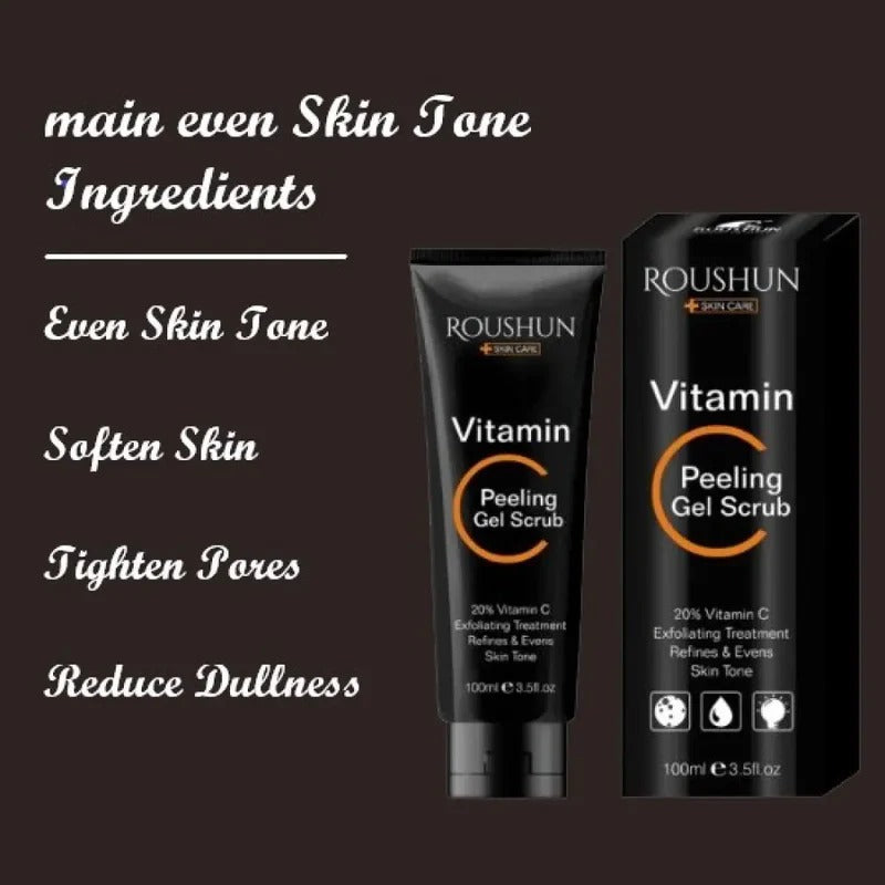 Roushun Vitamin C Face Scrub Peeling Gel