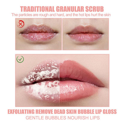 EELHOE Exfoliating Bubble Lip Gloss (Bubble Lip Mask)
