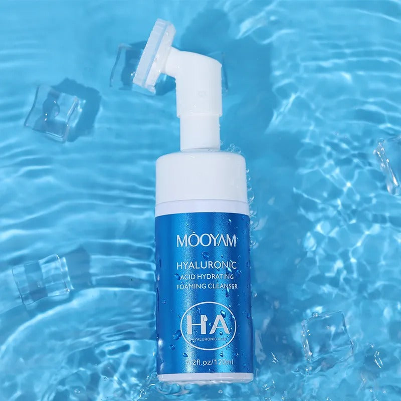 Mooyam Hyaluronic Acid Hydrating Foaming Bubble Brush Cleanser