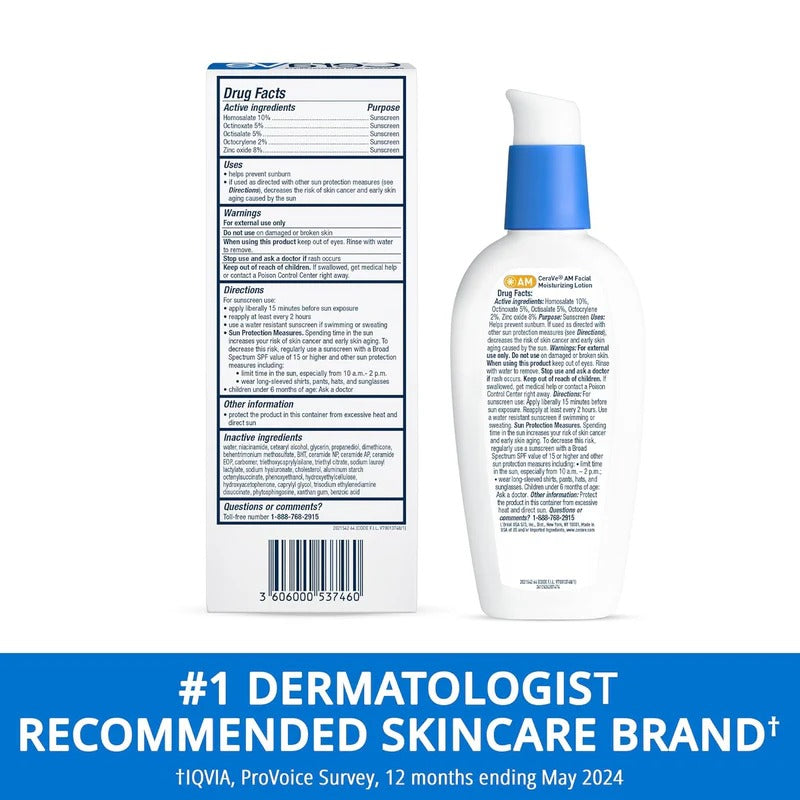 CeraVe Facial Moisturizing Lotion