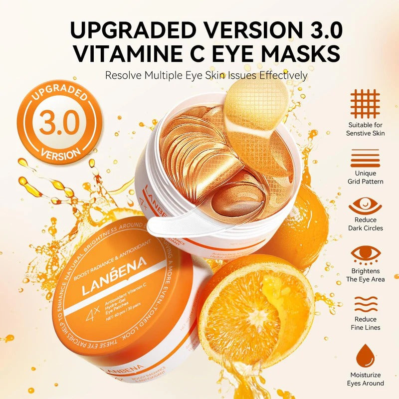 Lanbena Vitamin C Under Eye Patches
