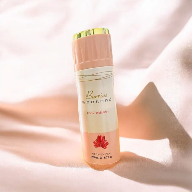 Fragrance World Berries Weekend Pink Edition Perfumed Spray