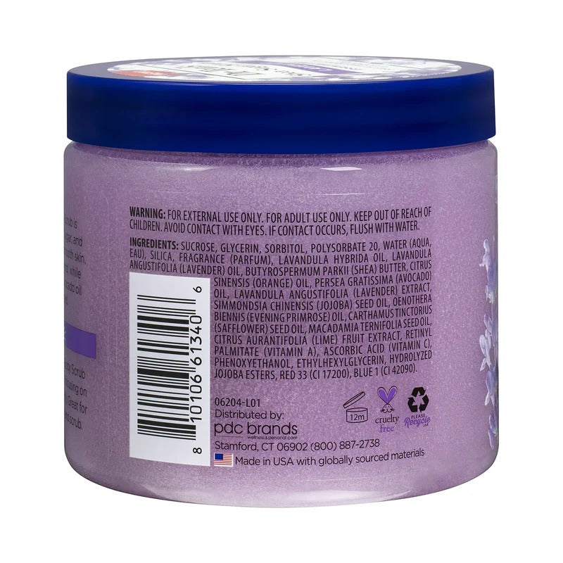 Dr Teal's Shea Sugar Body Scrub with Lavender Essential Oils – 454g