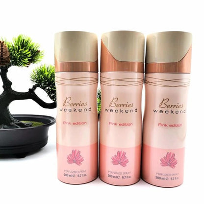 Fragrance World Berries Weekend Pink Edition Perfumed Spray