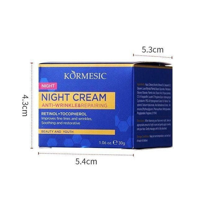KORMESIC Retinol Anti-Wrinkle & Repairing Night Cream – 30g