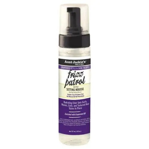 Aunt Jackie’s Frizz Patrol Anti-Poof Setting Mousse