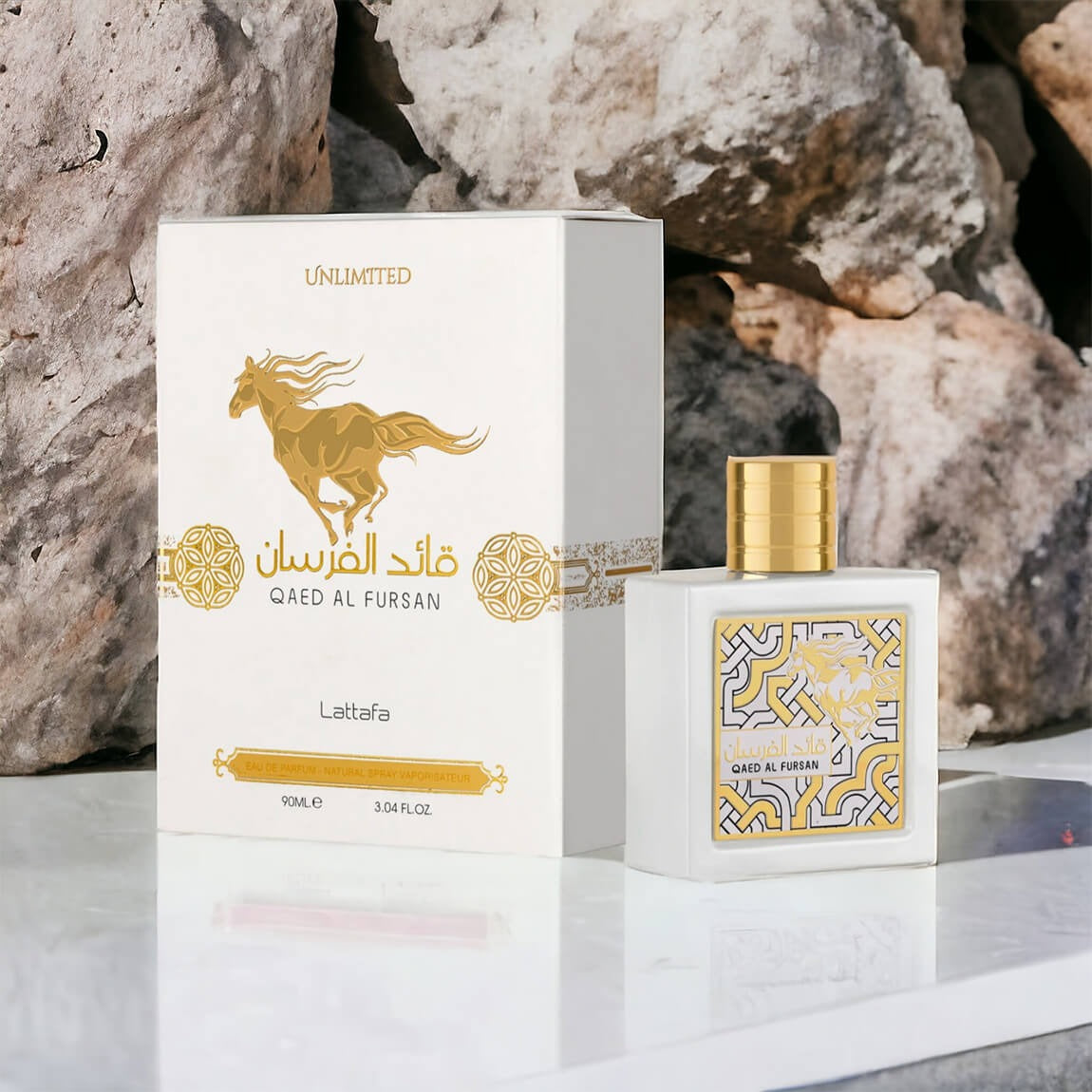 Lattafa Qaed Al Fursan White Edition EDP