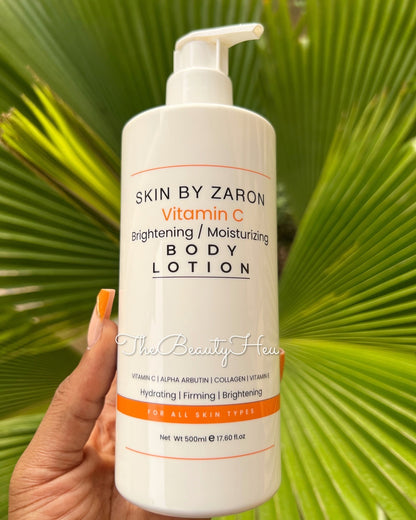 Skin By Zaron Vitamin C Brightening & Moisturizing Body Lotion