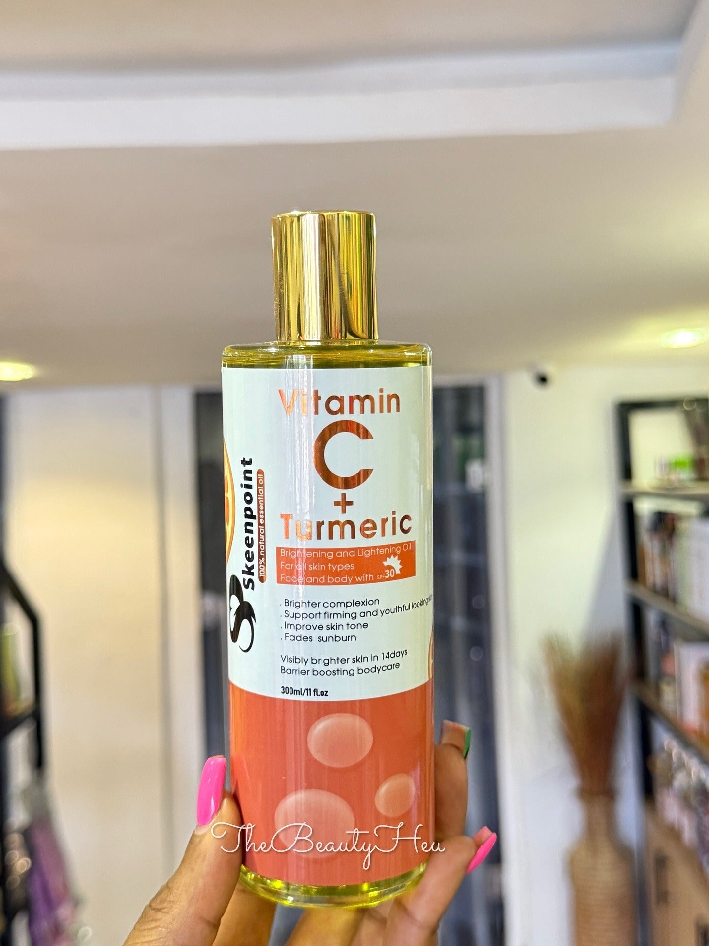 Skeenpoint Vitamin C + Turmeric Body Oil