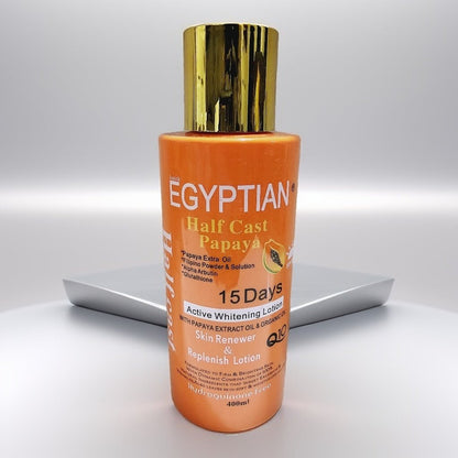 Egyptian Half Cast Papaya Active Whitening Lotion – 15 Days, SPF 30