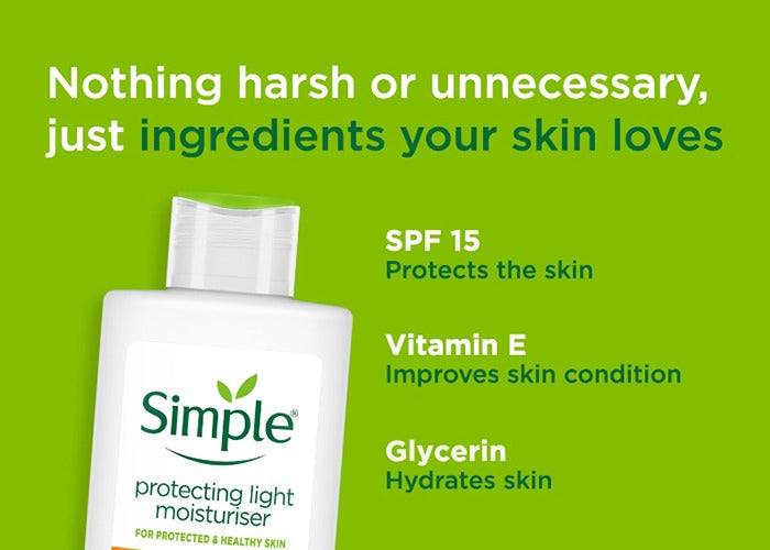 Simple Kind To Skin Protecting Light Moisturiser SPF 15 (125ml)