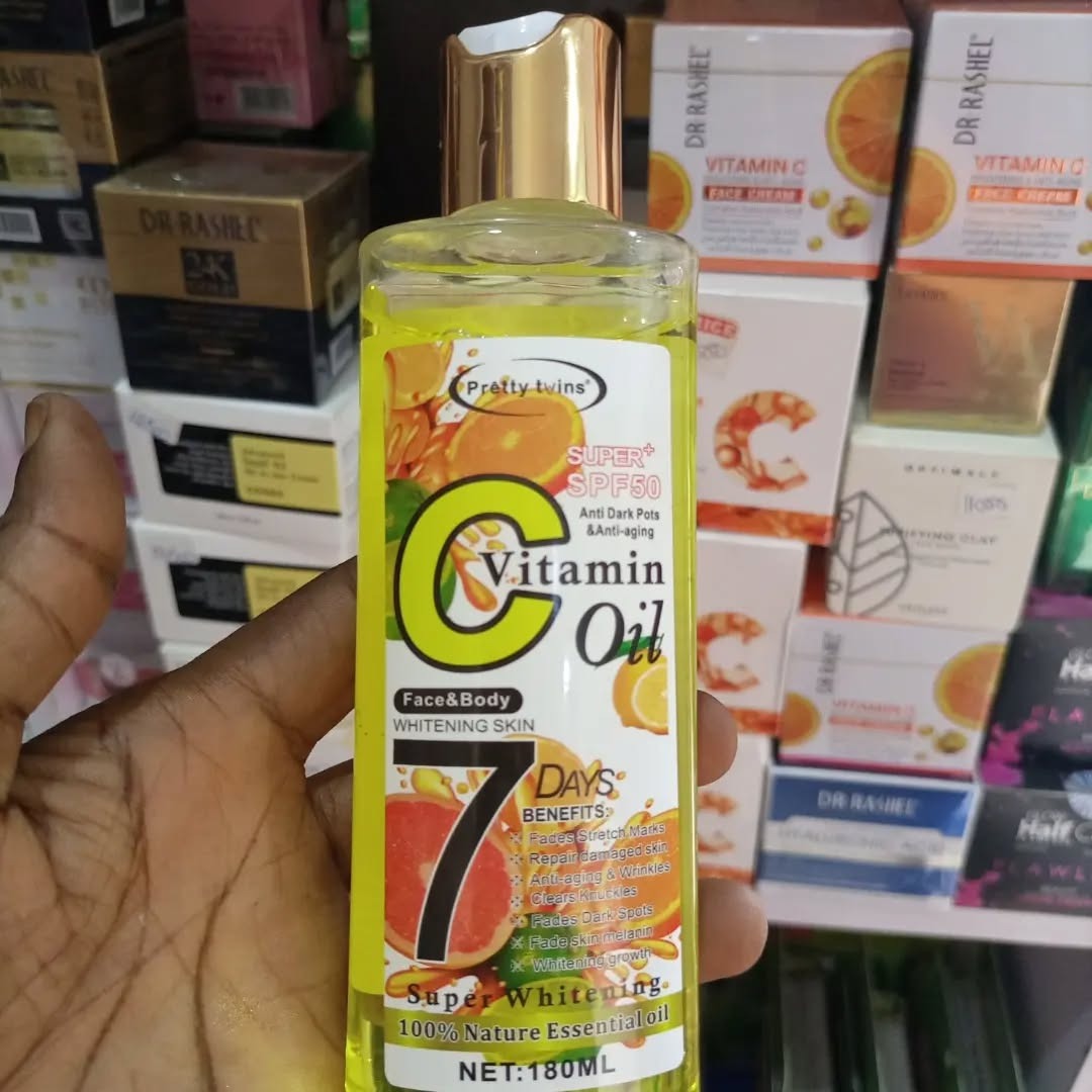 Pretty Twins Vitamin C Oil Super SPF 50 – 7 Days