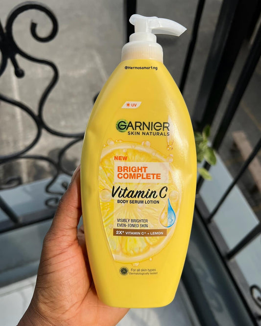 Garnier Bright Complete Body Serum Lotion with Vitamin C + Lemon – 400mL