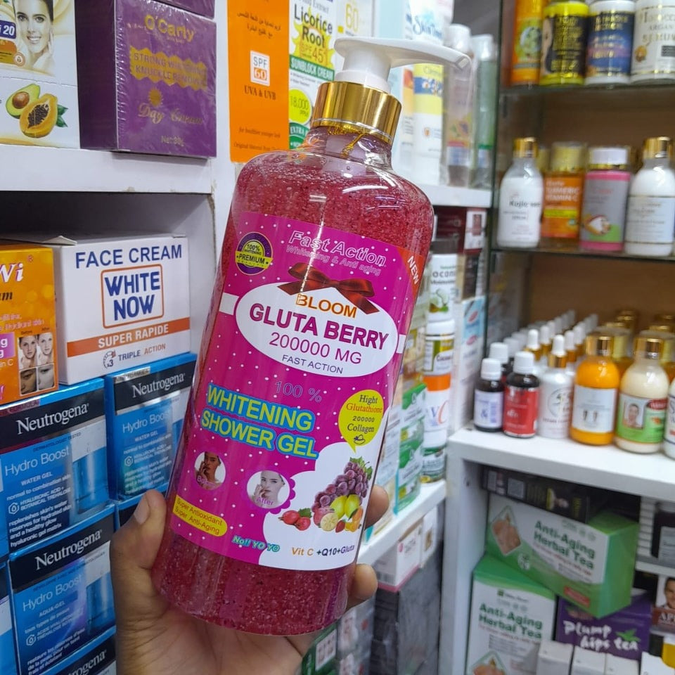 Bloom Fast Action Whitening & Anti-Aging Gluta Berry Shower Gel