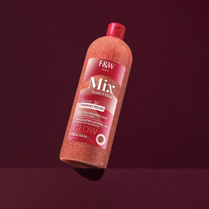 Fair & White Mix Ready To Glow Radiance Peeling Exfoliating Shower Gel – 940ml