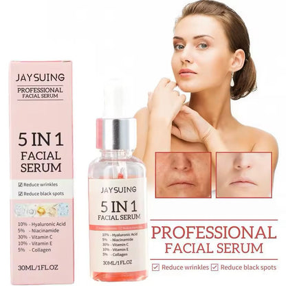 🔥 LIMITED DEAL — JAYSUING 5-in-1 Hyaluronic Acid Face Serum | Deep Hydration + Firming + Brightening + Repair | KSh 2,000