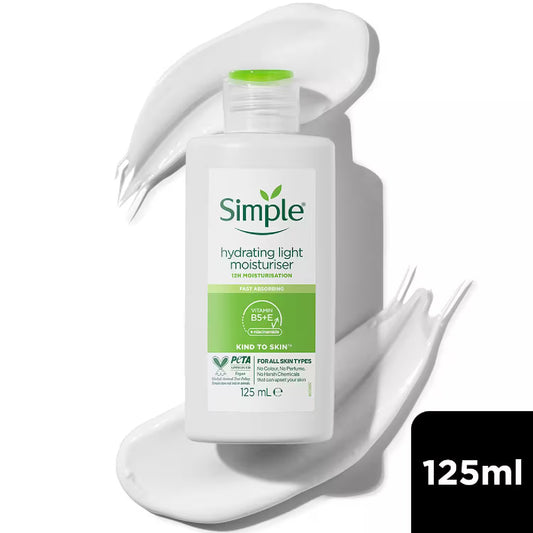 Simple Kind To Skin Hydrating Light Moisturiser (125ml)