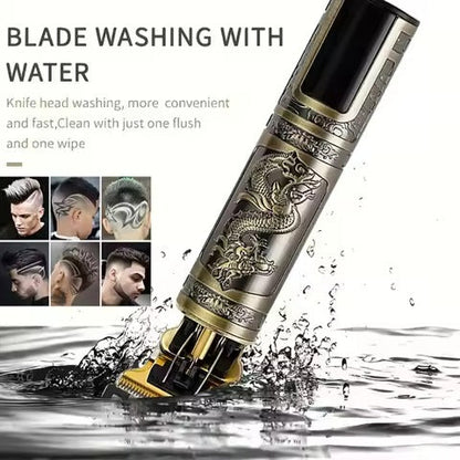 🔥 SALE — T9 Dragon Gold Cordless Hair Clipper | Zero Gap + 180min Battery + 4 Combs | KSh 1,750 (A)