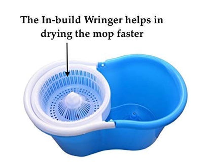 Marvel Star 8L Plastic Spin Mop Bucket