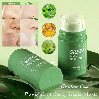 🔥 ORDER 1, WE SEND 2 — Green Tea Deep Cleansing Mask | Unclogs Pores + Detoxifies + Brightens | KSh 2,650