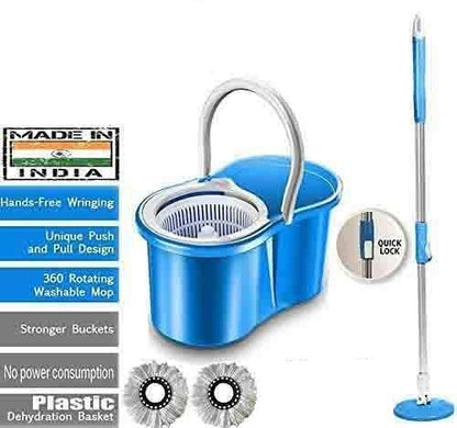 Marvel Star 8L Plastic Spin Mop Bucket