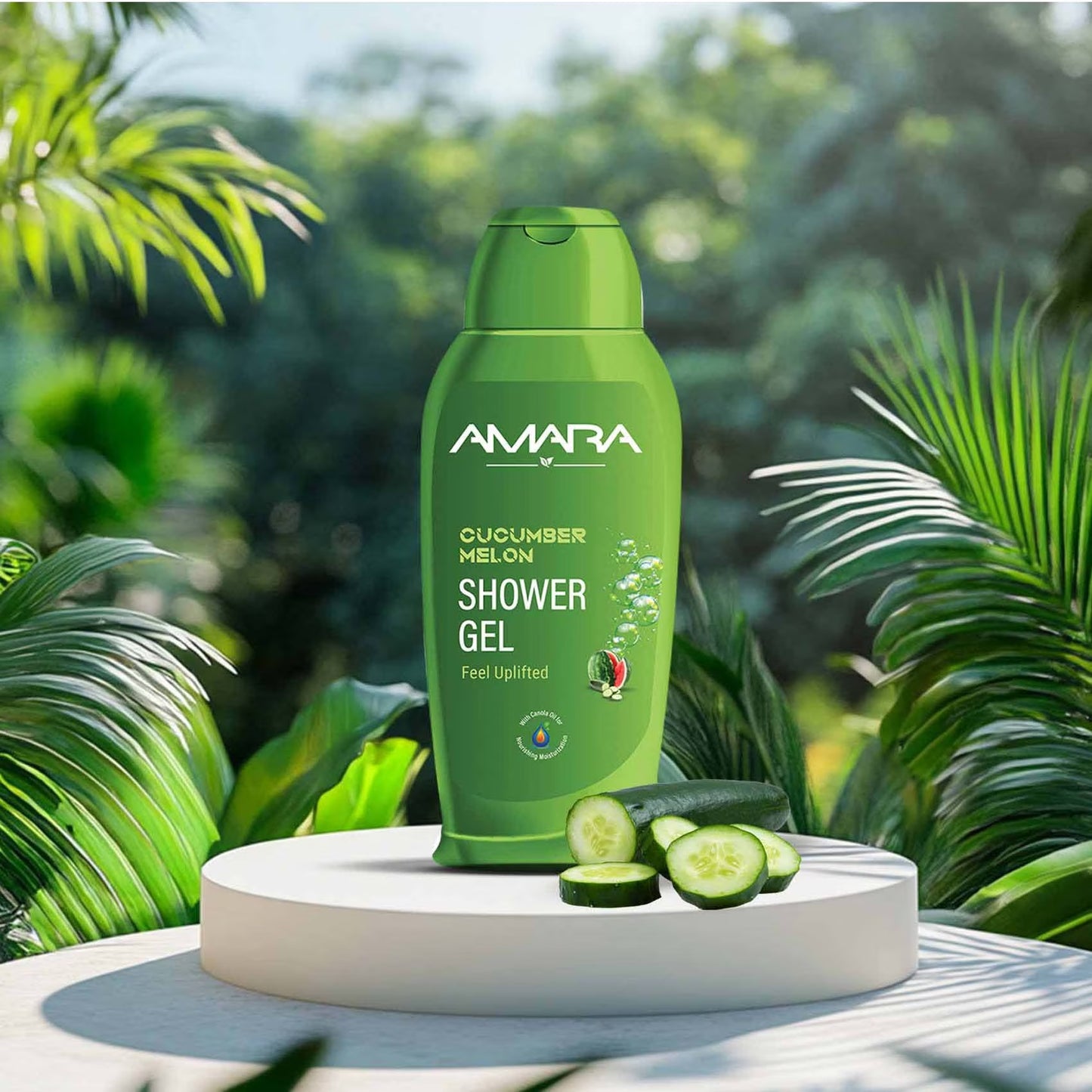 Amara Cucumber Melon Shower Gel (400 ml)