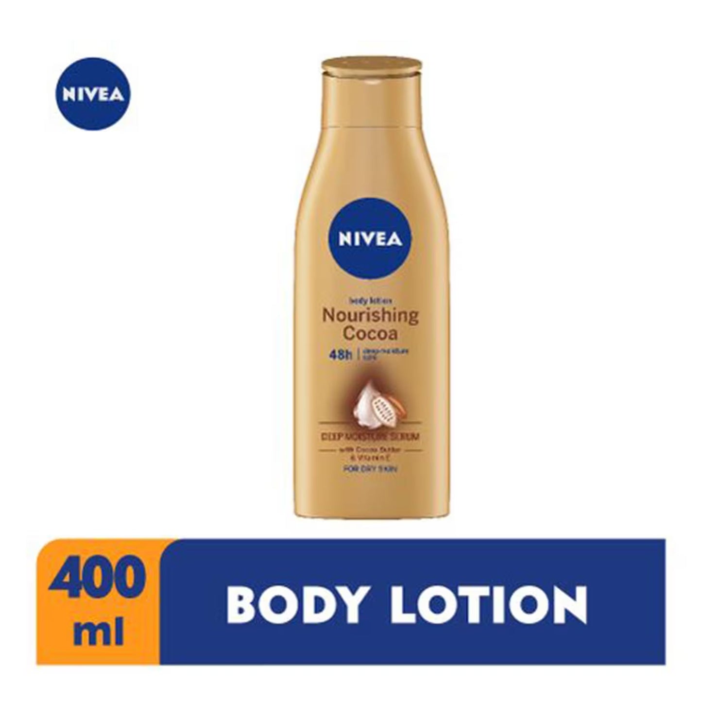 NIVEA Nourishing Cocoa Body Lotion with Cocoa Butter – 400ml