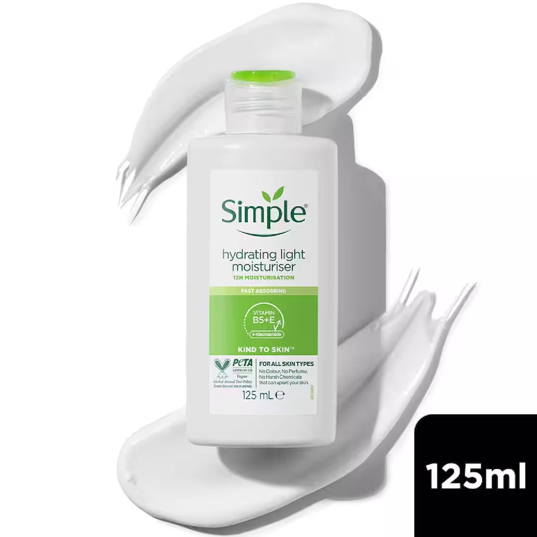 Simple Kind To Skin Hydrating Light Moisturiser (125ml)