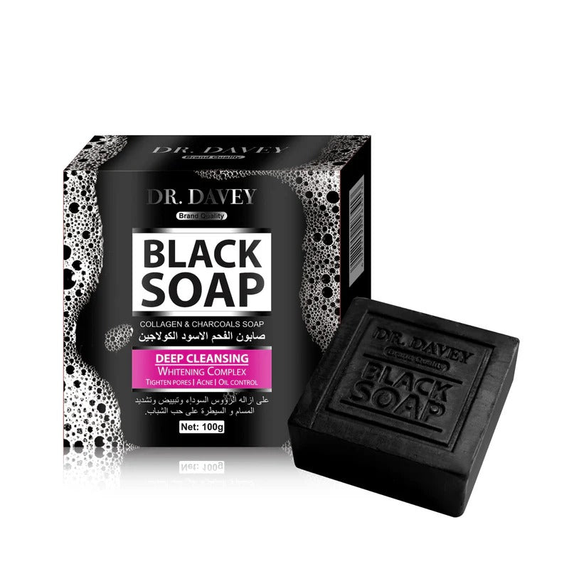 Dr. Davey Black Charcoal Soap