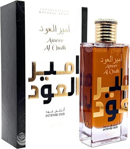 Lattafa Ameer Al Oudh Intense Oud Eau De Parfum for Men, 100ML
