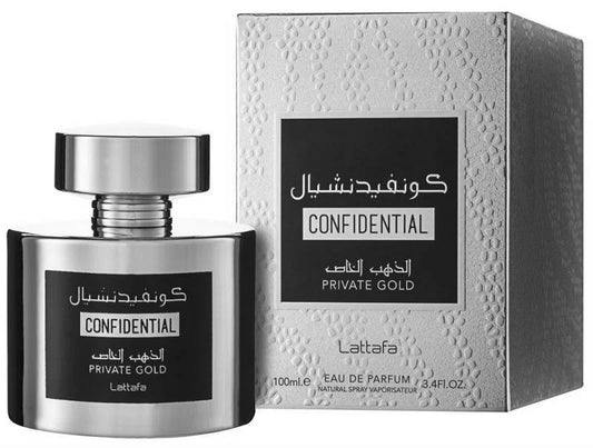 Lattafa Confidentional Private Gold Eau De Parfum