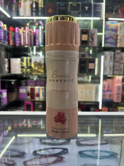 Fragrance World Berries Weekend Pink Edition Perfumed Spray