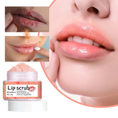 EELHOE Strawberry Lip Scrub