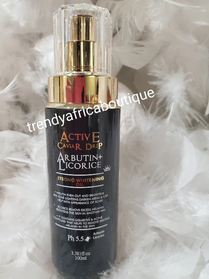 Active Caviar Drip Arbutin + Licorice Strong Whitening Oil