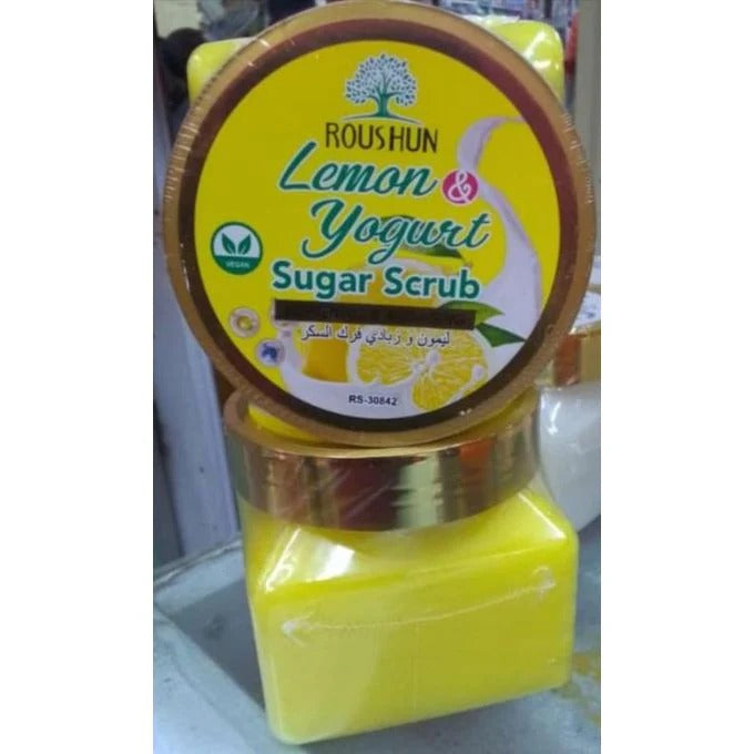 Roushun Exfoliating Lemon & Yoghurt Sugar Scrub