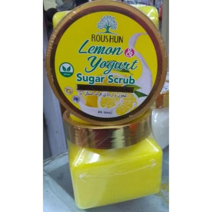 Roushun Exfoliating Lemon & Yoghurt Sugar Scrub