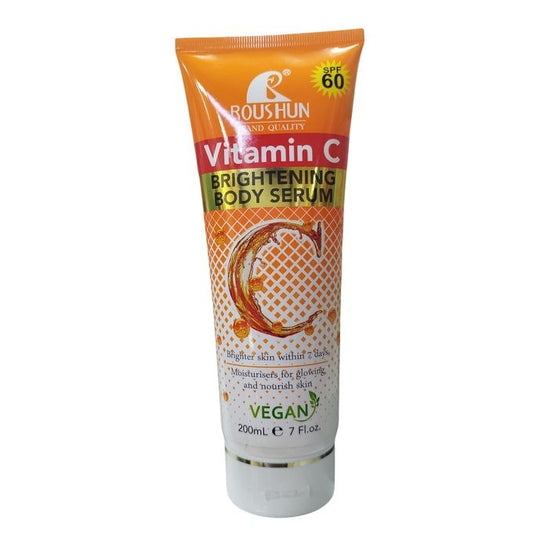 Roushun Vegan Vitamin C Brightening Body Serum with SPF 60
