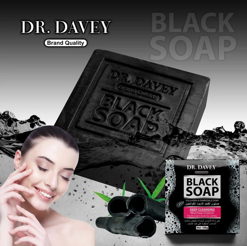 Dr. Davey Black Charcoal Soap