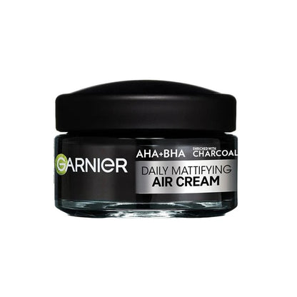 Garnier Pure Active AHA+BHA Charcoal Mattifying Air Cream