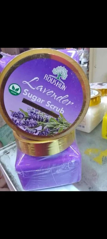 Roushun Exfoliating Lavender Sugar Scrub