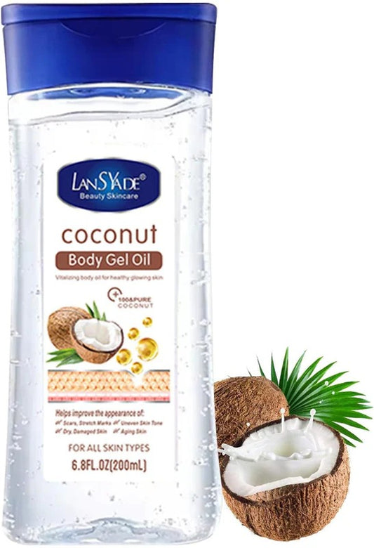 LansYade Coconut Body Gel Oil