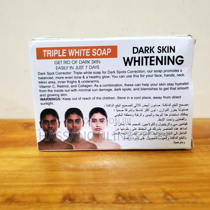 Dr. Davey Dark Skin Whitening Triple White Soap 100g
