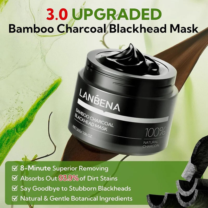 Lanbena Bamboo Charcoal Blackhead Mask