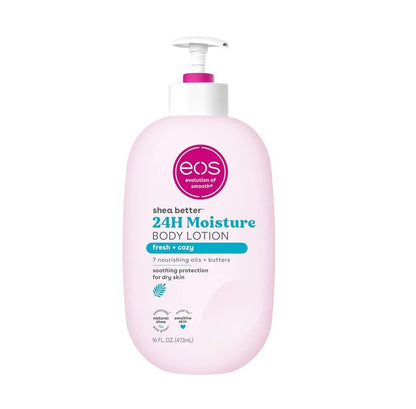 EOS Shea Better 24-Hour Moisture Body Lotion – Fresh & Cozy