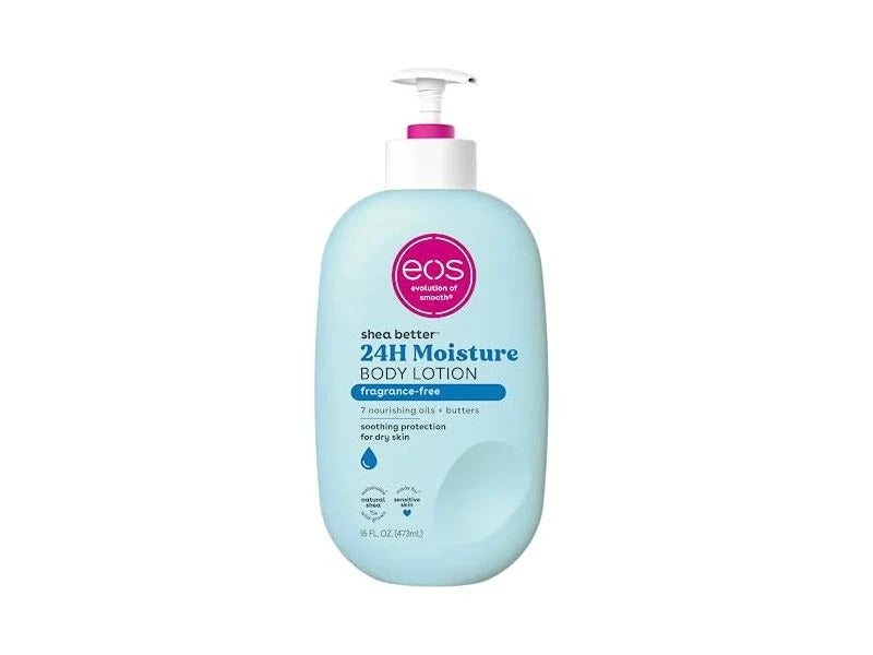 EOS Shea Better 24H Moisture Body Lotion – Fragrance-Free (473ml)