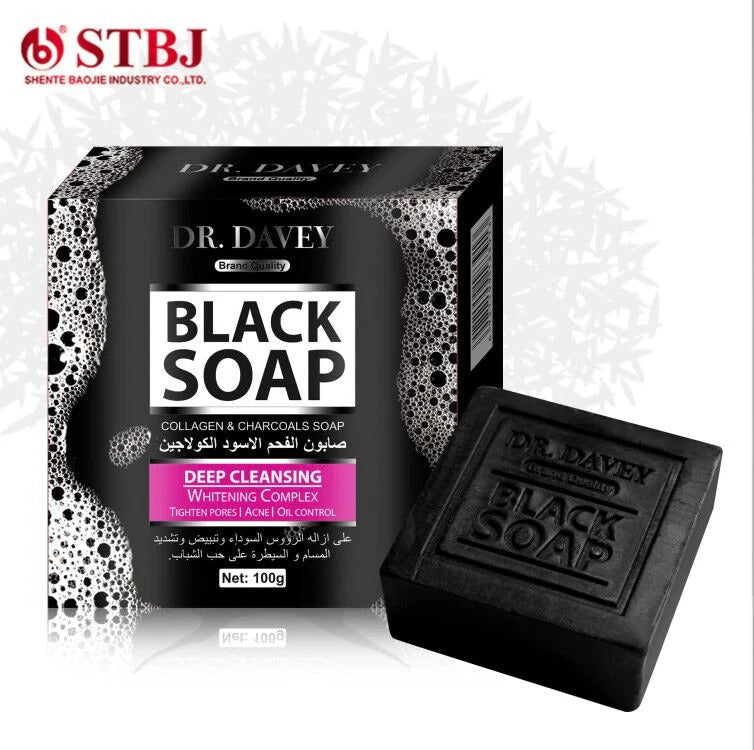 Dr. Davey Black Charcoal Soap